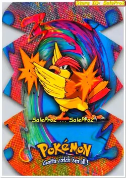 TOPPS MOVIE 2000 POKEMON PIDGEOTTO #17 RARE MINT EMBOSSED DIE CUT #EV11/12 - Image 3