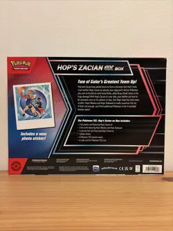 Pokemon TCG Journey Together - Hop's Zacian ex Box - Factory Sealed/Brand New - Image 5