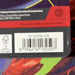 Pokemon Mega Evolution Phantasma Flames Booster Pack Raikou Promo Coin 2 Packs - Image 3