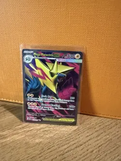 Pokemon TCG Mega Manectric ex 158/132 - Me01: Mega Evolution - Holo - Near Mint - Image 1