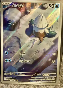 Pokemon TCG Snover 140/132 - Me01: Mega Evolution - Holo - Near Mint - Image 1