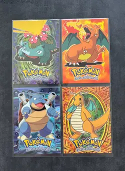 Pokemon TOPPS The First Movie - Complete BLUE logo set 72/72 - EXCELLENT - Image 5