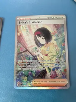2023 Erika's Invitation Special Illustration Rare 203/165 Pokemon Scarlet 151 NM - Image 1