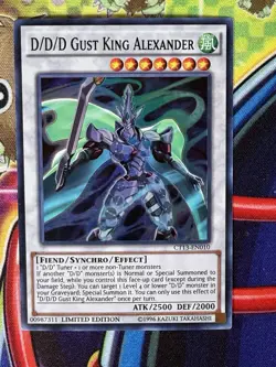 Yugioh D/D/D Gust King Alexander CT13-EN010 Single - Image 1