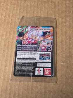 Bandai One Piece College Basketball US Voyage Promo Card Monkey D. Luffy SEALED - Image 4