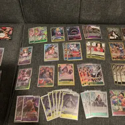 One Piece Mixed Card Lot - SR, Gold Don, SEC, R OVER 200 CARDS - Image 3
