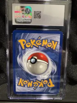 Pokemon 1999 Base Set Clefairy Card 5/102 Holo Black Dot Error CGC 8 - Image 2