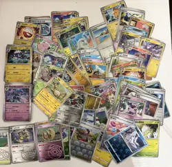 Pokemon S-Chinese 124 card lot Holos, Holo Rares, Pokeball, Masterball, RRR, RR - Image 1