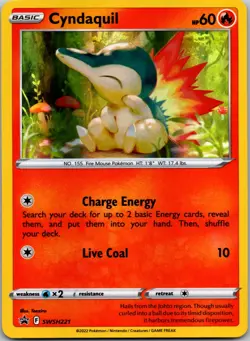 Cyndaquil SWSH: Sword & Shield Promo Cards SWSH221 NM - Image 1