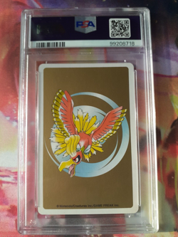 Pokemon Gold Ho-oh Back Exeggutor 10 of Hearts Poker Deck Playing Card PSA 10 - Image 2