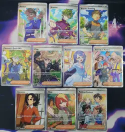 Full Art Ultra Rare Trainer LOT (D) 10x Cards NO DUPLICATES Pokemon TCG - Image 1