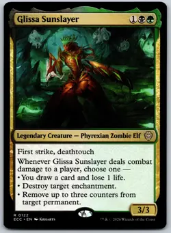 Glissa Sunslayer R Commander: Lorwyn Eclipsed 122 NM - Image 1