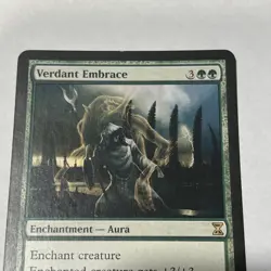 MTG Verdant Embrace Time Spiral 232/301 Regular Rare MP - Image 2