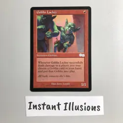 Goblin Lackey LP - Urza's Saga Mtg Tcg - Image 1