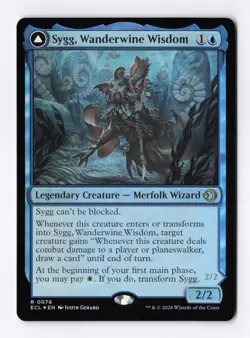 Sygg, Wanderwine Wisdom (Foil) 0076 (R) MTG Lorwyn Eclipsed (ECL) - Image 1