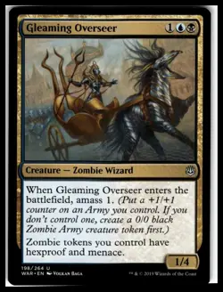 War of the Spark #198 Gleaming Overseer - Image 1