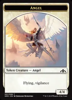 Angel Token - Guilds of Ravnica - Near Mint - Image 1