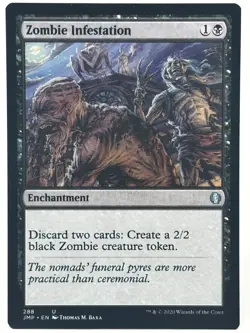 Zombie Infestation NM/M* Jumpstart ENGLISH 288 mtg -UnltdCards - Image 1