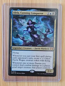 Alela, Cunning Conqueror Commander: Wilds of Eldraine Regular - Image 1
