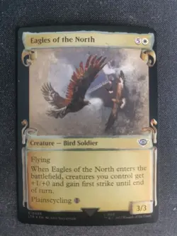 MTG Eagles Of The North Lotr: Tales of Middle-earth 458 Scroll *FOIL* - Image 1