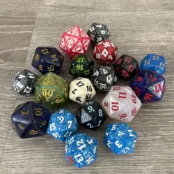Lot of 18 - Magic the Gathering Bundle Oversized Mtg Assorted Dice - Image 2