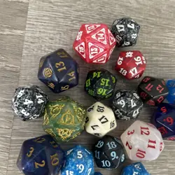 Lot of 18 - Magic the Gathering Bundle Oversized Mtg Assorted Dice - Image 4