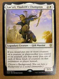MTG 1x Lae'zel, Vlaakith's Champion 29 Battle for Baldur's Gate Magic the x1 NM - Image 1