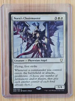 Norn's Choirmaster Commander: Phyrexia: All Will Be One Regular - Image 1