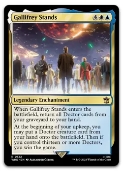 Gallifrey Stands #132 (NM) Doctor Who WHO Magic MTG - Image 1