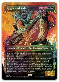 Kogla and Yidaro (Showcase) #311 (Foil) (NM) March of the Machine MOM Magic MTG - Image 1