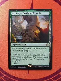 Yavimaya, Cradle of Growth (NM) MTG Modern Horizons3 +Discount: 5+ Magic singles - Image 1