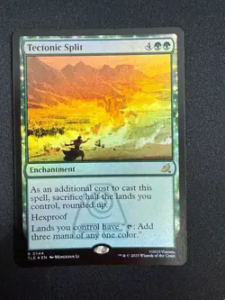 Tectonic Split (FOIL) - Avatar (MTG) NM - Image 1