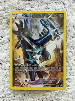 Dialga (Full Art Promo) XY77 XY Holo, blue, Pokemon, XY - Image 1
