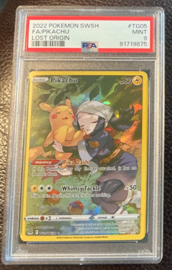 PSA 9 MINT 2022 POKEMON SWSH FA/PIKACHU LOST ORIGIN TG05/TG30 - Image 3