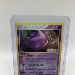 Pokemon TCG Gengar 5/92 Legend Maker Reverse Holo Stamped Double Swirl - Image 2