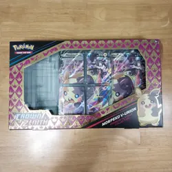 Pokemon TCG Premium Treasures Morpeko V Union Collection Box OPENED NO PACKS - Image 1