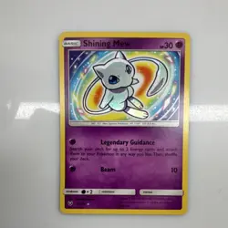 Shining Mew Shiny Holo Rare 40/73 Shining Legends Holo Pokemon TCG English - Image 1