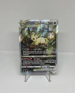 Pokemon TCG Leafeon VSTAR GG35/GG70 Crown Zenith: Galarian Gallery Holo - Image 1