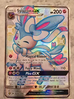 Sylveon GX SV76/SV94 NM Hidden Fates: Shiny Vault Holo Pokemon TCG - Image 1