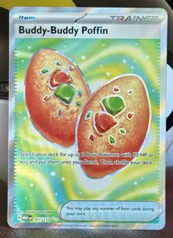 Buddy-Buddy Poffin Pokemon TCG Mega Evolutions 167/132 Illustration Rare (MINT) - Image 2