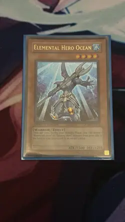 Elemental Hero Ocean JUMP-EN013 Shonen Jump Magazine Promos Limited Edition - Image 1