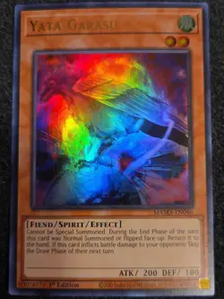 Yugioh Yata-Garasu MAMA-EN046 Ultra Rare 1st Ed NM - Image 1