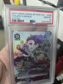 2025 Union Arena Tanjiro Kamado 3-Star PSA 10 - Image 2