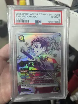2025 Union Arena Tanjiro Kamado 3-Star PSA 10 - Image 5
