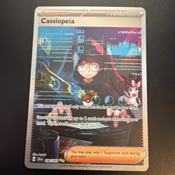 Cassiopeia Trainer Holo Card Pokemon TCG S&V Shrouded Fable 094/064 NM Condition - Image 1