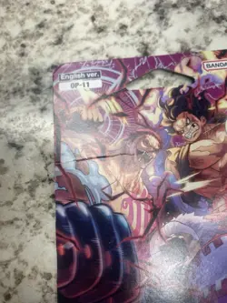 A Fist Of Divine Speed Booster Pack One Piece Card Game OP-11 SLEEVED - Image 4