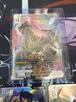 Gundam Card Game GD03-035 GFreD LR++ With Extra’s - Image 1