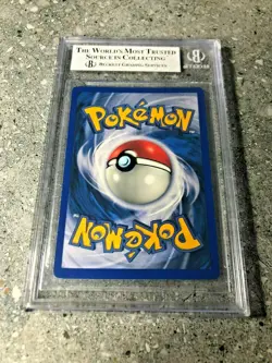 Pokemon TCG Cards SHADOWLESS Blastoise 2/102 Base Set Holo Rare BGS 8 NM-MT - Image 2