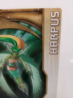 Bakugan Battle Brawlers Metal Gate Card Gold Harpus 10/48c 2008 - Image 2