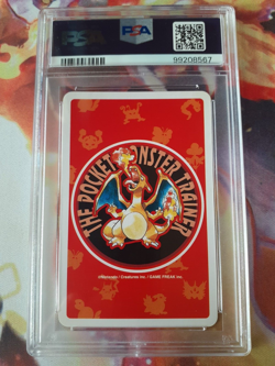 SEQUENTIAL 1996 Pokemon Ekans + Arbok Red Charizard Poker Playing Cards PSA 10 - Image 5